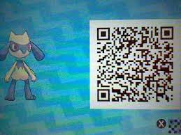 Riolu Shiny M W Code Pokemon Pokemon Sun Qr Codes Pokemon Moon Qr Codes