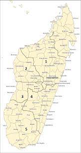 Un véritable voyage culinaire à madagascar ! Carte De Madagascar 1 A 5 Zones Antiacridiennes Du Cnla La Zone 5 Download Scientific Diagram