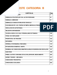 Care este viteza maxima prevazuta de lege pentru circulatia ?n zonele rezidentiale. 8 Teste B