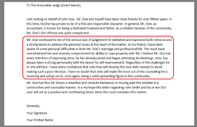 She is the mother of two children and have always supported not only her. Free Character Reference Letter For Court Template Samples Pdf Word Eforms