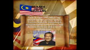 Latar belakang berwarna merah maksudnya kejujuran penduduk, rakyat raja. Sejarah Bendera Malaysia