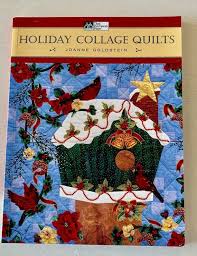 Holiday Collage Quilts By Joanne Goldstein Quilting Patterns Etsy Art Quilts Quilts Book Quilt