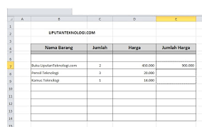 Download nota kosong format excel. Contoh Nota Kosong Excel