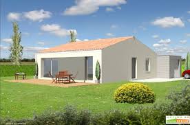 Plan maison contemporaine plain pied en l 3 chambres et garage. Maison 80 M2 Plain Pied Plans Prix Maisons Bebium