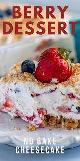 No Bake Berry Dessert Lush Recipe Crazy For Crust Recipe In 2020 Berry Dessert Baking Desserts