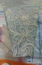 ورق مبروم زخارف بارزة ناهد عبود handicraft