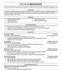 corporate trainer resume example