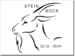 Sie gibt nicht so schnell auf und herausforderungen nimmt sie gerne an. Wandtattoo Sternzeichen Steinbock Wandsticker