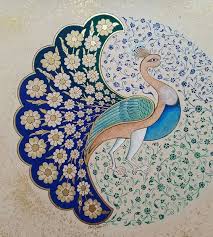 إبرو فن الإضاءة ومصغرة Yalkin تركيا Tezhip Tablolar Sanat