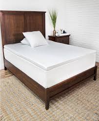 The top layer of 4 memory foam topper is infused with green tea extract, known to contain agents that help reduce stress and promote a restful sleep. Sensorpedic 2 Inch Prime Gel Infused Memory Foam Queen Mattress Topper Reviews Mattress Pads Toppers Bed Bath Macy S