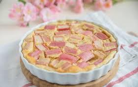 Clafoutis A La Rhubarbe Recette Recette Clafoutis Rhubarbe Recette