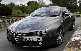 Hd Wallpaper Alfa Romeo Brera S Front View Hood Black Alfa Romea Sports Coupe Wallpaper Flare