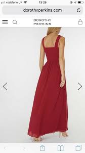 Bnwt Size 14 Dorothy Perkins Red Berry Bridesmaid Dress Dorothy Bnwt Size Berry Bridesmaid Dresses Dresses Bridesmaid Dresses