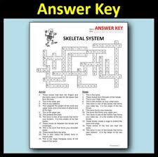 Make a crossword puzzle make a word search from a reading assignment make a word search from a list of words. Skeletal System Crossword Editable Printable Pdfs Google Slides Options