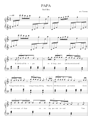 He sings in dutch (and occasionally in afrikaans), and has been successful in belgium, the netherlands and south africa ever since. Papa Stef Bos Met Lyrics Piano Tutorial