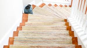 Cut any excess carpet from the base of the bottommost riser. Diy Hardwood Staircase Makeover Replacing Carpet With Wood Treads On Pie Steps And Curved Landings T Moore Home Interior Design Studio
