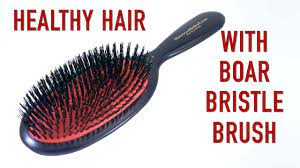 Known for being great for detangling and conditioning the hair, boar bristle brushes help to distribute oils more evenly through the lengths and ends of the hair, while also reducing breakage. 8 Benefits Of Using A Boar Bristle Brush Morrocco Method