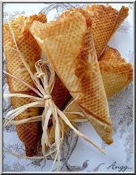 Cornets De Glace Maison Sucre Et Sel D Angy Glace Maison Cornet De Glace Recette Glace