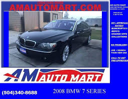 Is it possible for someone to unlock your car door with their remote? This 2008 Bmw 7 Series 750li Is Listed On Carsforsale Com In Marrero La This Vehicle Includes 2 Stage Unlocking Doors Bmw 7 Series Active Charcoal New Cars