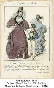 Riding Clothes 1830 Riding Habit Riding Outfit Fashion Plates