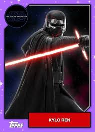 Topps Card For One Of The Kylo Ren For Star Wars The Rise Of Skywalker Tros Theriseofskywalker Starwars Kyl Star Wars Cards Finn Star Wars Star Wars Poster