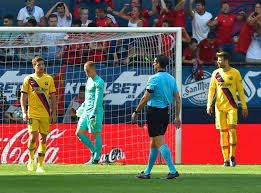 Barcelona dealt injury blow after copa win. Barca Held To Surprise Draw At Osasuna Saudi Gazette