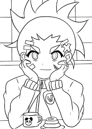 Includes beyblade burst pro series top, launcher, sticker sheet, and instructions. Beyblade Burst Coloring Pages Coloring Home