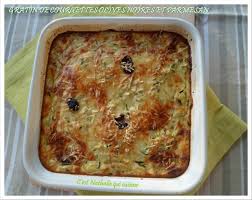 Gratin De Courgettes Aux Olives Noires Et Parmesan Le Blog De C Est Nathalie Qui Cuisine