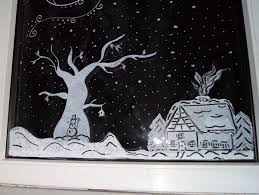 Fensterbilder kinderzimmer fensterbilder frühling fensterbilder vorlagen fensterbild. Fensterbilder Mit Kreidestifte Weihnachten Apfelkiste Net