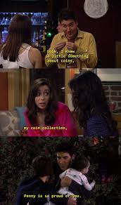 How I Met Your Mother Season 1 смотреть онлайн Because Ted And Tracey Both Love Coins So They Named Their Daughter Penny How I Met Your Mother How Met Your Mother Ted And Tracy