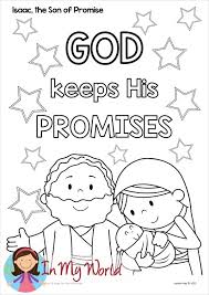Abraham bible story coloring pages for kids origami bible story card that helps children remember the story of abraham and sarah. Sunday School Isaac The Son Of Promise In My World