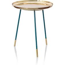 Teal Large Tiggy Side Table Oliver Bonas 86 Liked On Polyvore Featuring Home Furniture Tables Accent Tabl Side Table Teal Accent Table Teal Furniture