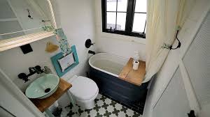 Here are tiny bathroom design ideas to transform your small space stylishly. 5 Fab Tiny House Bathroom Ideas Tiny House Blog