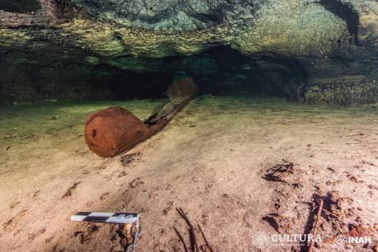 Archaeologists in Mexico uncovered a remarkably well-preserved Maya canoe  along with a ritual cave filled with offerings inside a flooded sinkhole,  or cenote, providing a rare glimpse into ancient Maya life. The