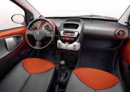 Toyota Aygo Toyota Aygo Toyota Red Interiors