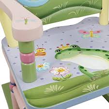 The hiya kids rocker is a fun piece to add to your child's room. Fantasy Fields Magic Garden Thematic Kids Wooden Rocking Chair Ima
