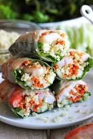 vegan roasted shrimp spring roll best