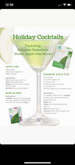 Arbonne Green Apple Fizz With Alcohol Arbonnerecipesdetox 2020