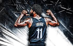 Follow the vibe and change your wallpaper every day! Download Wallpapers 4k Kyrie Irving Grunge Art Back View Brooklyn Nets Nba Basketball Stars Kyrie Andrew Irving Basketball Black Abstract Rays Kyrie Irving 4k Kyrie Irving Brooklyn Nets For Desktop Free Pictures