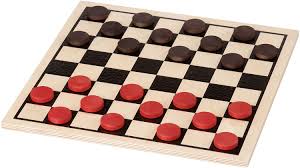 How to play checkers game. Checkers