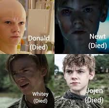 Me Died Why Does Tommy Have To Die In His Movies And Tv Shows That I Like Maze Runner Newt Maze Runner Maze Runner Movie
