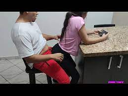 My Naughty Step Niece Sit on my Legs and I took the phone away for her to  play but she started to move a lot - XNXX.COM
