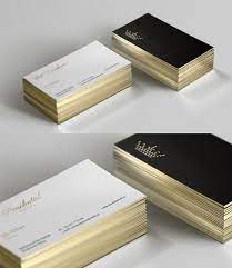 Whatever the circumstances, and whomever the individual you're presenting yourself to, a gold card is sure to make a mark. Sleek Black And White Gold Edged Business Card For A Luxury Hotel Graphic Templates Gold Edge Business Card Gold Business Card Luxury Business Cards
