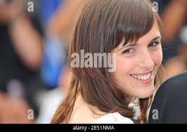 Clementine Poidatz attends the 'La Frontiere de l'Aube' Press conference at  the Palais des Festivals during the 61st International Cannes Film Festival  in Cannes, France