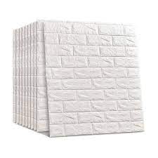 3d Self Adhesive Faux Foam Bricks Wallpaper Not Sold In Stores Brick Wallpaper Faux Brick Walls Faux Brick Wall Panels