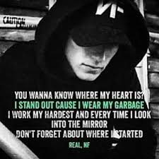 He helps a good deal of people around the country by giving them a voice. 62 Nf Ideas Nf Real Music Nf Real Christian Rappers