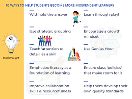 Ways To Help Students Become More Independent Learners