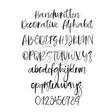 Here's the definition as well as variations and examples of use. Modern Calligraphy Alphabet Handwritten Brush Letters Uppercase Fototapete Fototapeten Retro Grafik Typografische Myloview De