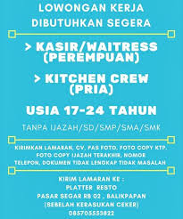 The company has its legal domicile in medan and its head office is registered at j letjend suprapto no 2 medan 20151. Lowongan Kerja Terbaru Ijazah Smp Dunia Belajar