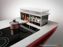 Modern Intelligent Lacquer Kitchen Cabinet Op12 L062 In 2020 Kitchen Diy Makeover Pop Up Spice Rack Kitchen Cabinets